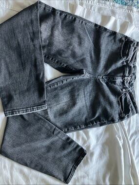 Judy Blue Charcoal Gray Boyfriend Jeans